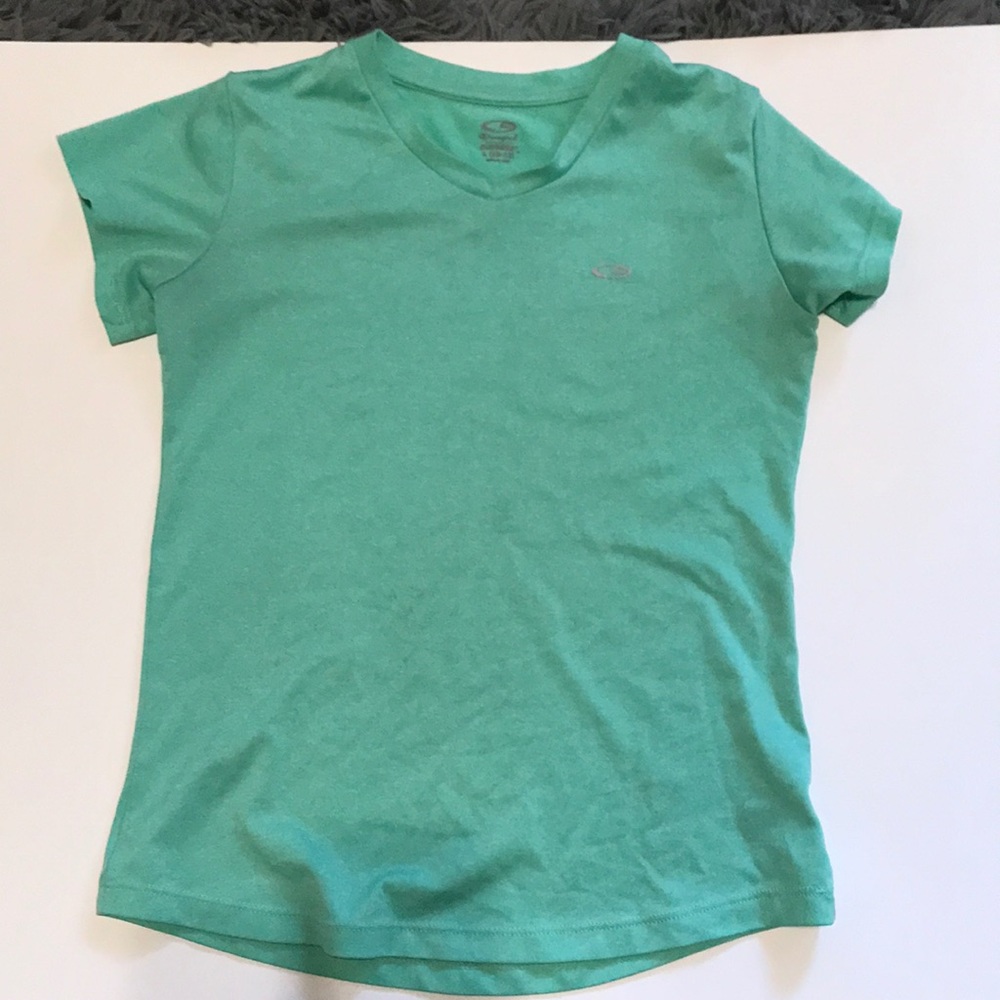 Girls blue shirt // Size 10-12